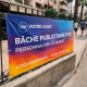 Bâche publicitaire PVC