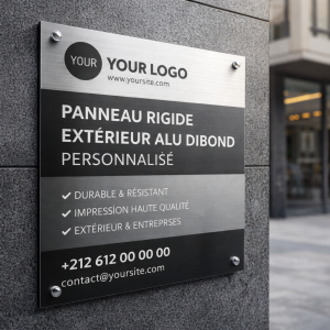 Panneaux rigides extérieurs (Alu Dibond)
