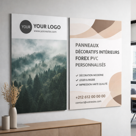 Panneaux de décoration intérieure (Forex PVC)