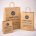 Sacs shopping en papier (Kraft)