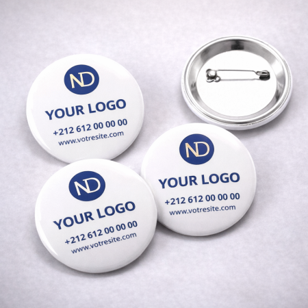 Badges à épingle